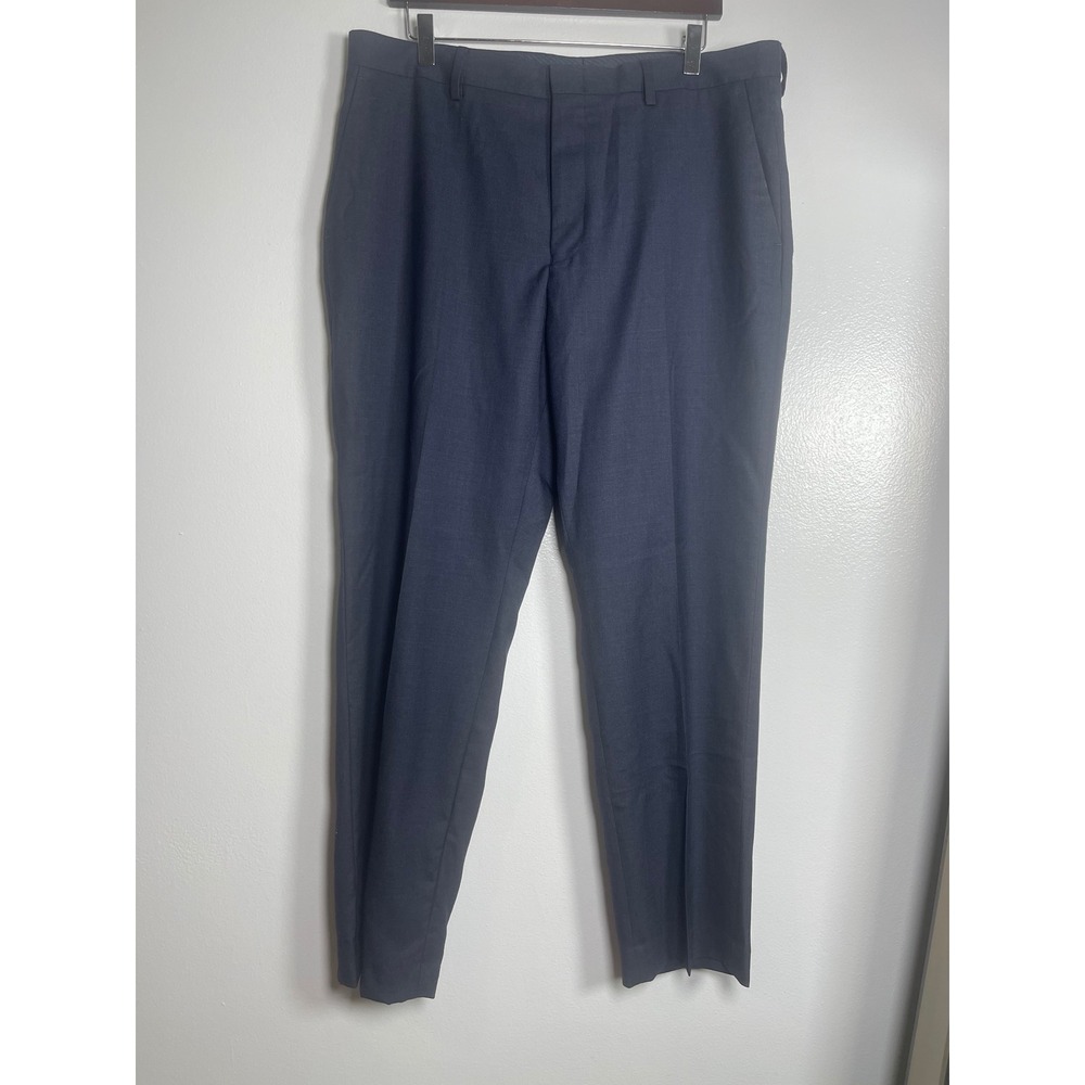 J.Crew Classic-fit Thompson Worsted Wool Suit Pant Navy Blue 34x30 NEW CF874